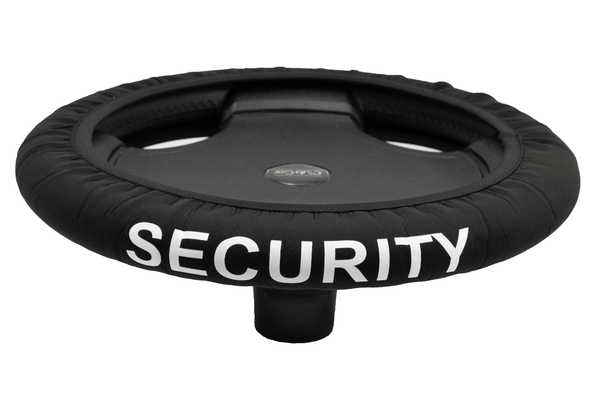 Security Black Golf Cart Steering Wheel Cover - Anderson Golf